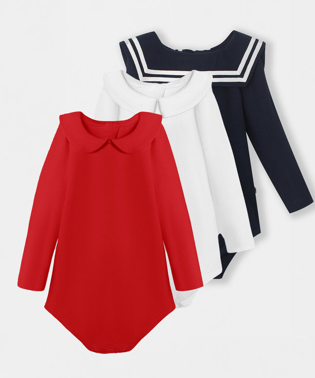 Nautical Bodysuit Bundle - Atlas & Maya  Nautical Bodysuit Bundle Bamboo Bodysuit
