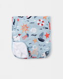 Burp Cloth - Anchor Away - Atlas & Maya