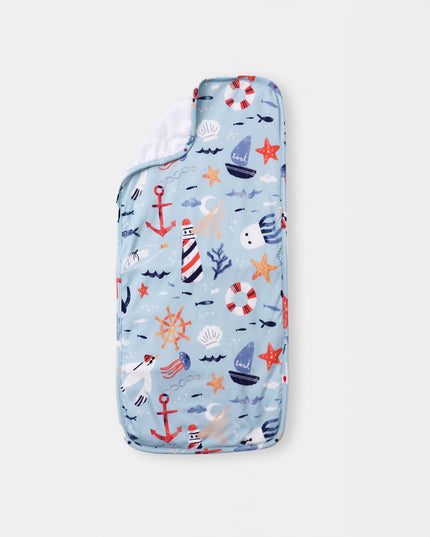 Burp Cloth - Anchor Away - Atlas & Maya