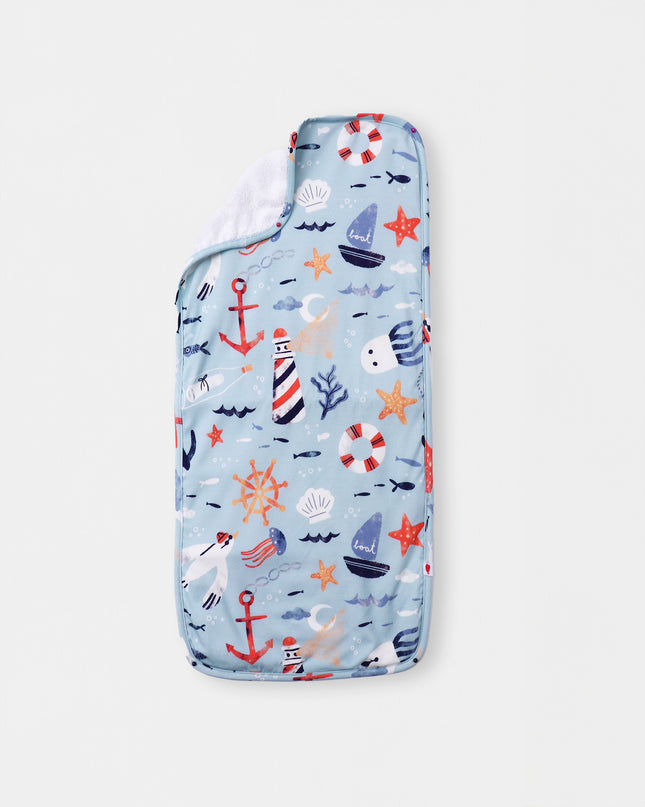 Burp Cloth - Anchor Away - Atlas & Maya