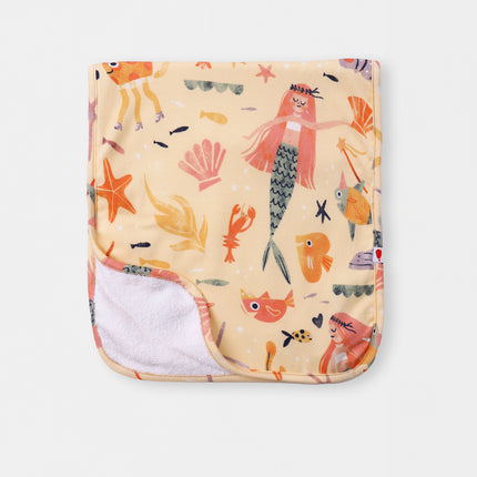 Burp Cloth - Mermaid Love - Atlas & Maya