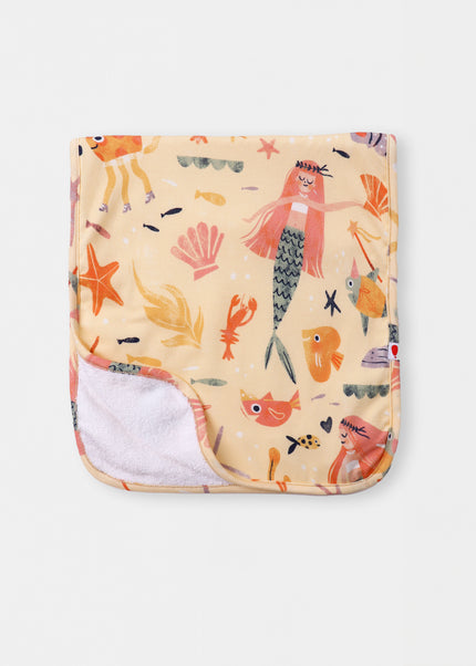 Burp Cloth - Mermaid Love - Atlas & Maya