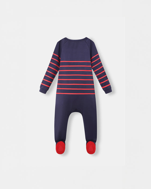 Captain Cuddle Playsuit - Navy Blue