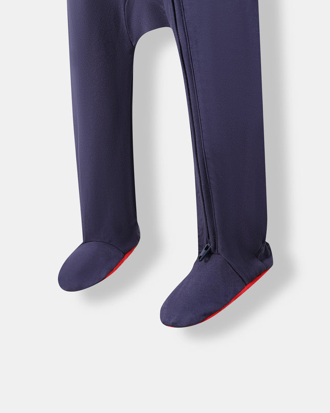 Captain Cuddle Playsuit - Navy Blue