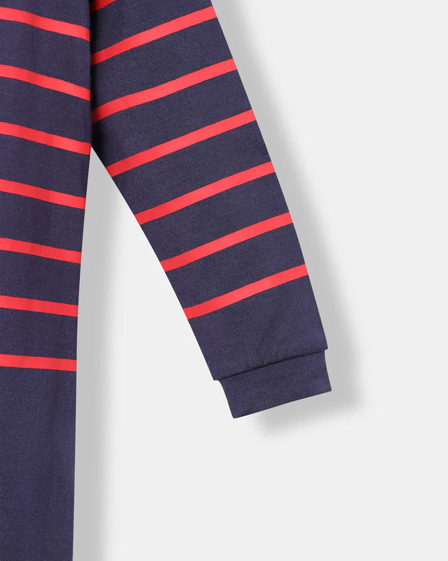 Captain Cuddle Playsuit - Navy Blue
