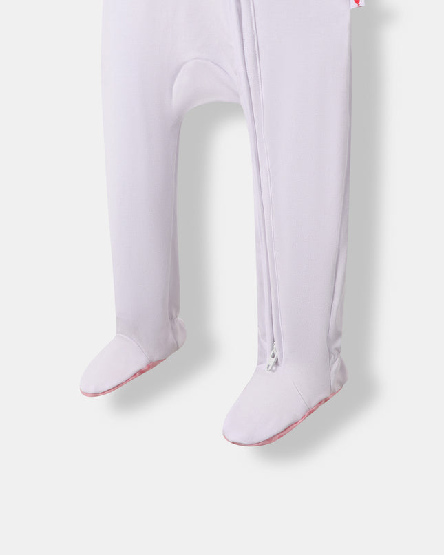 Captain Cuddle Playsuit - White & Pink