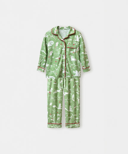 Dream Big Pajama - Evergreen Tale (1-10 Years) - Atlas & Maya  Dream Big Pajama - Evergreen Tale (1-10 Years) Bamboo Pajama