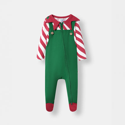 Elf-tastic Playsuit (0-24m) - Atlas & Maya