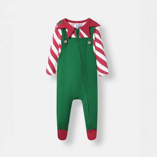 Elf-tastic Playsuit (0-24m) - Atlas & Maya