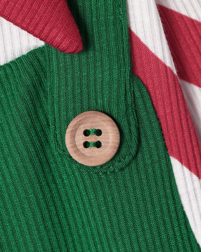 Elf-tastic Playsuit (0-24m) - Atlas & Maya