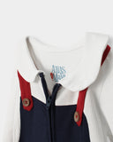 Fancy Pantsy Overall Playsuit - Navy Blue - Atlas & Maya