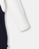Fancy Pantsy Overall Playsuit - Navy Blue - Atlas & Maya