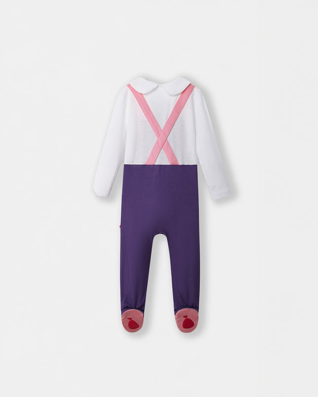 Fancy Pantsy Overall Playsuit - Purple - Atlas & Maya