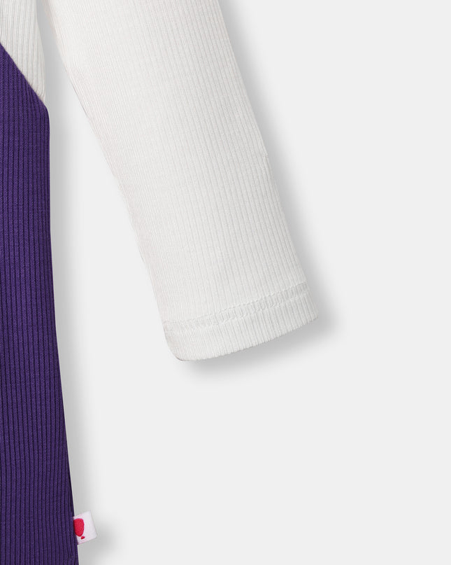 Fancy Pantsy Overall Playsuit - Purple - Atlas & Maya