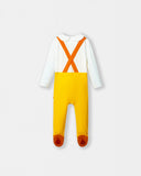 Fancy Pantsy Overall Playsuit - Yellow - Atlas & Maya