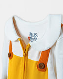 Fancy Pantsy Overall Playsuit - Yellow - Atlas & Maya