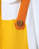 Fancy Pantsy Overall Playsuit - Yellow - Atlas & Maya