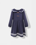 First Mate Dress - Navy Blue - Atlas & Maya