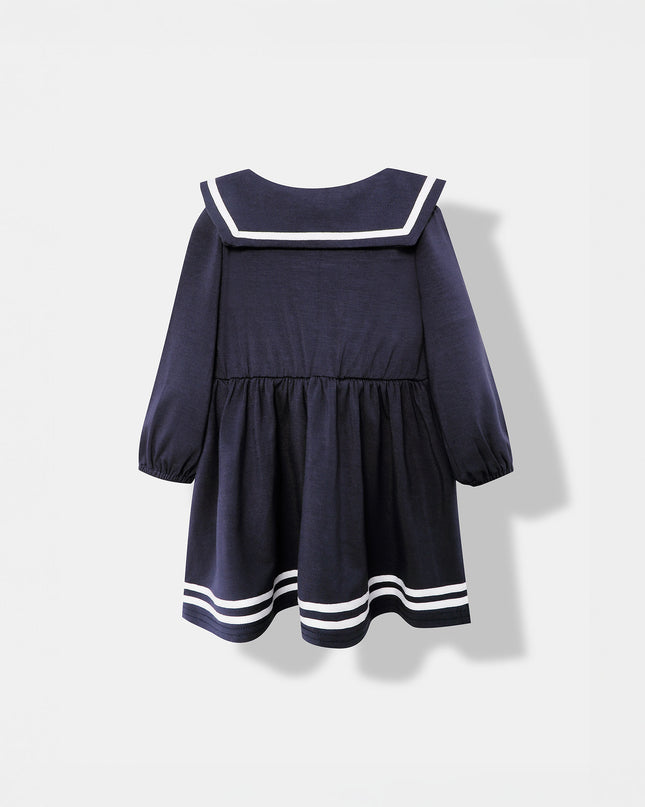 First Mate Dress - Navy Blue