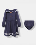 First Mate Dress - Navy Blue - Atlas & Maya