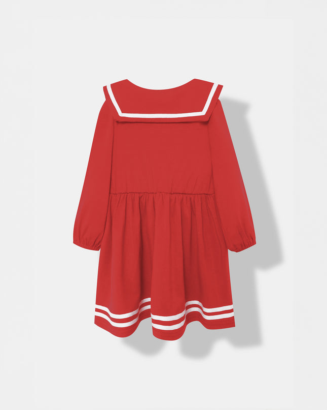 First Mate Dress - Red - Atlas & Maya