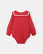 First Mate Romper - Red