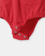 First Mate Romper - Red