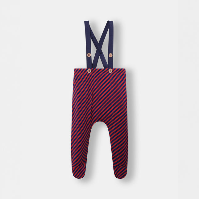 Footie Pant - Betta Stripes - Atlas & Maya