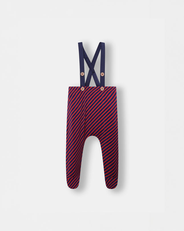 Footie Pant - Betta Stripes - Atlas & Maya