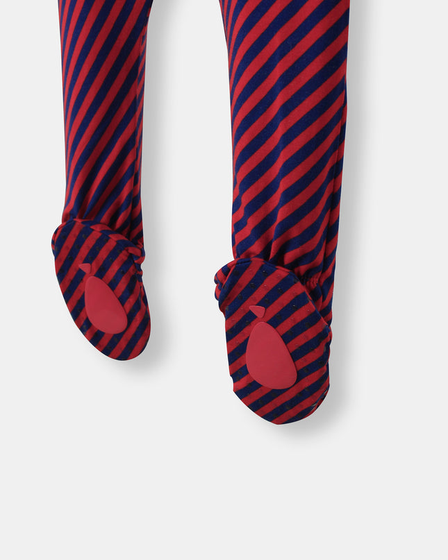 Footie Pant - Betta Stripes - Atlas & Maya