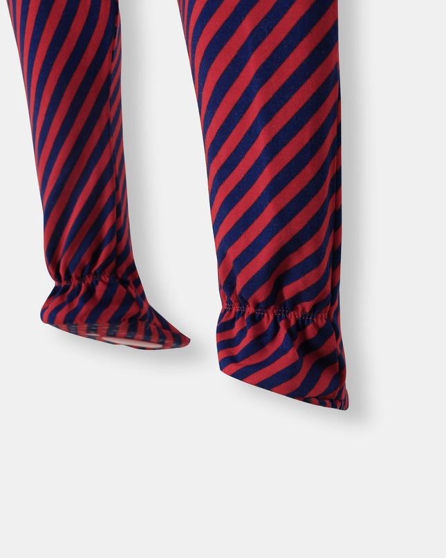 Footie Pant - Betta Stripes - Atlas & Maya