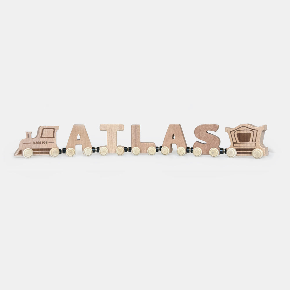 The Keepsake Wooden Name Train - Personalised