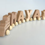 The Keepsake Wooden Name Train - Personalised