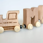 The Keepsake Wooden Name Train - Personalised