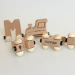 The Keepsake Wooden Name Train - Personalised