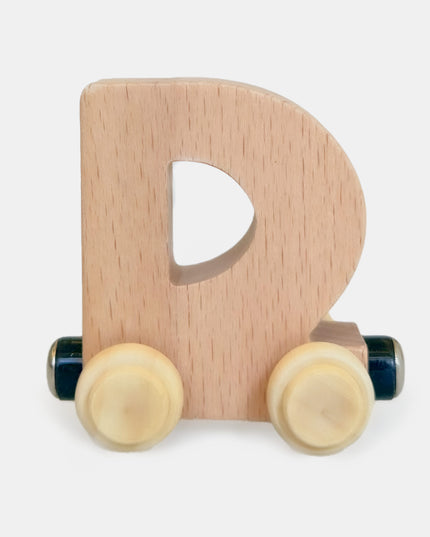 The Keepsake Wooden Name Train - Personalised - Atlas & Maya  The Keepsake Wooden Name Train - Personalised Bamboo 