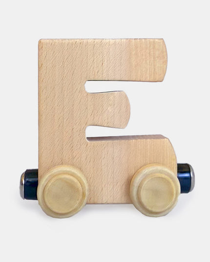 The Keepsake Wooden Name Train - Personalised - Atlas & Maya  The Keepsake Wooden Name Train - Personalised Bamboo 