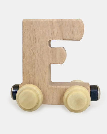 The Keepsake Wooden Name Train - Personalised - Atlas & Maya  The Keepsake Wooden Name Train - Personalised Bamboo 