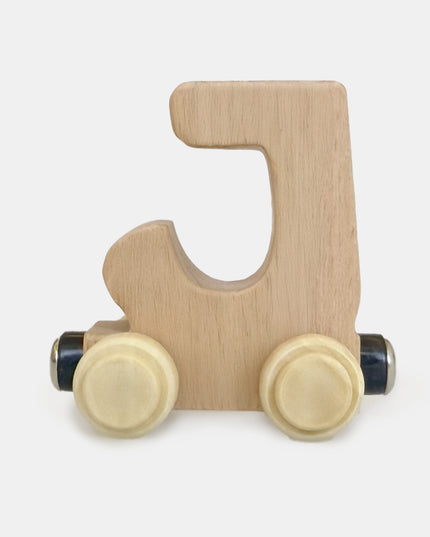 The Keepsake Wooden Name Train - Personalised - Atlas & Maya  The Keepsake Wooden Name Train - Personalised Bamboo 
