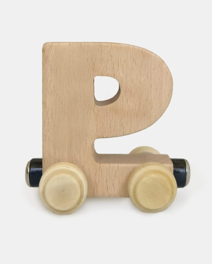 The Keepsake Wooden Name Train - Personalised - Atlas & Maya  The Keepsake Wooden Name Train - Personalised Bamboo 