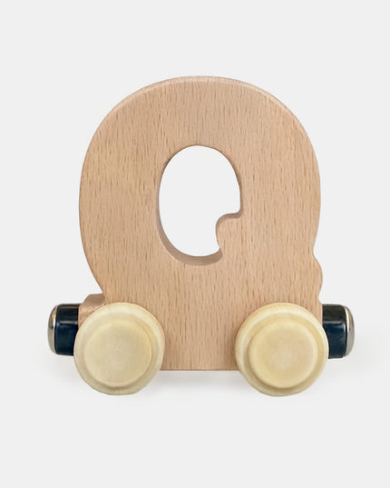 The Keepsake Wooden Name Train - Personalised - Atlas & Maya  The Keepsake Wooden Name Train - Personalised Bamboo 