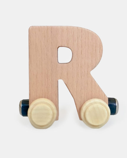 The Keepsake Wooden Name Train - Personalised - Atlas & Maya  The Keepsake Wooden Name Train - Personalised Bamboo 