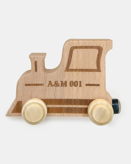 The Keepsake Wooden Name Train - Personalised - Atlas & Maya  The Keepsake Wooden Name Train - Personalised Bamboo 