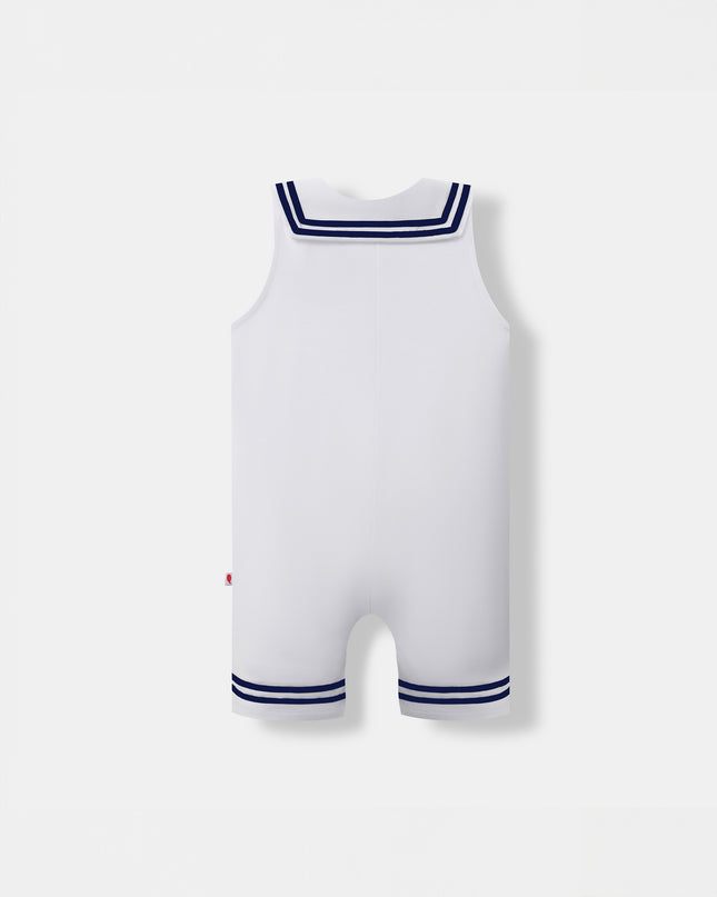 Little Skipper Jumpsuit - White