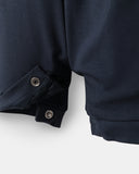 Little Skipper Romper - Navy Blue - Atlas & Maya