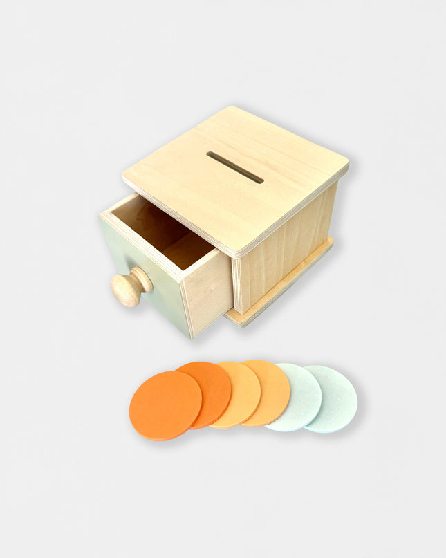 Little Treasures – Montessori Coin Box - Atlas & Maya