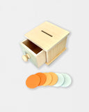 Little Treasures – Montessori Coin Box - Atlas & Maya
