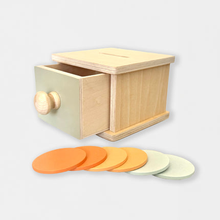 Little Treasures – Montessori Coin Box - Atlas & Maya
