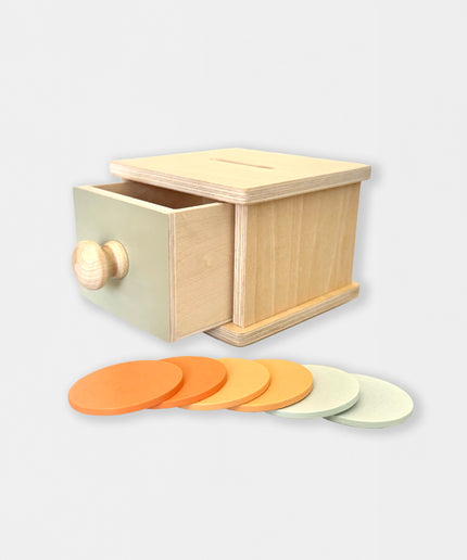 Little Treasures – Montessori Coin Box - Atlas & Maya