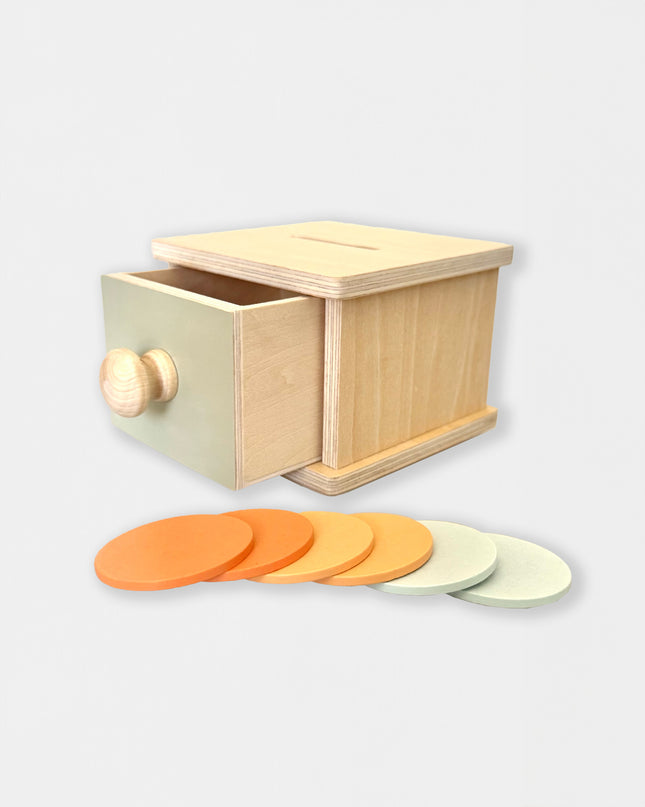 Little Treasures – Montessori Coin Box - Atlas & Maya